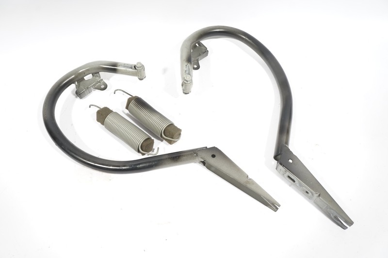 08-11 MERCEDES BENZ C300 W204 Rear Trunk Lid Hinges Set of 2 Left and Right OEM