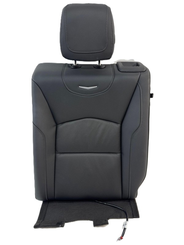2023 Cadillac XT4 LH Driver Rear Seat Back Only Black Leather With Harness OEM
