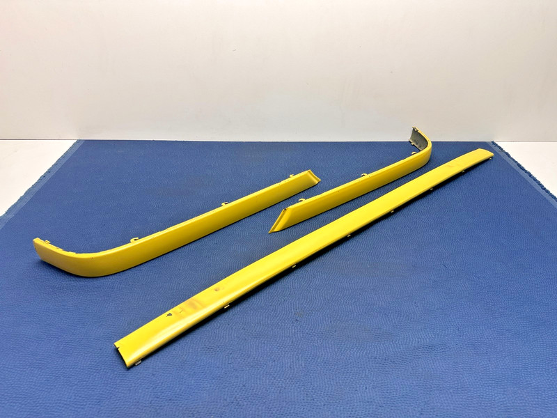 91–00 BMW E36 318i 328i M3 Rear Bumper Left Right Center Molding Trim Set OEM