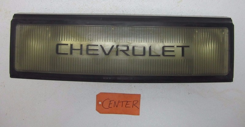 TAILLIGHT TAILLIGHT TRUNK LID FINISH PANEL CENTER MIDDLE BRAKE for 90-94 LUMINA