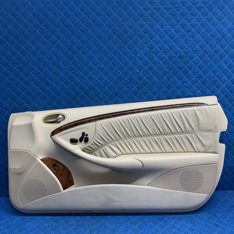 06-09 Mercedes W209 CLK350 CLK500 Door Panel Front Right Passenger Side Ivory