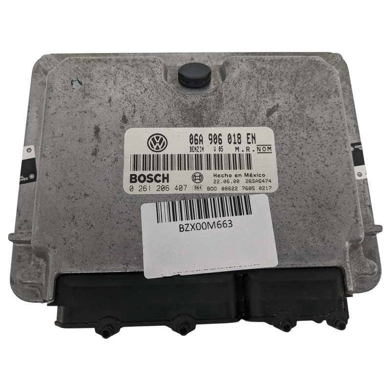 00-01 VW Beetle 2.0 AT Engine Computer Module ECM 06A906018EN OEM IMMO OFF