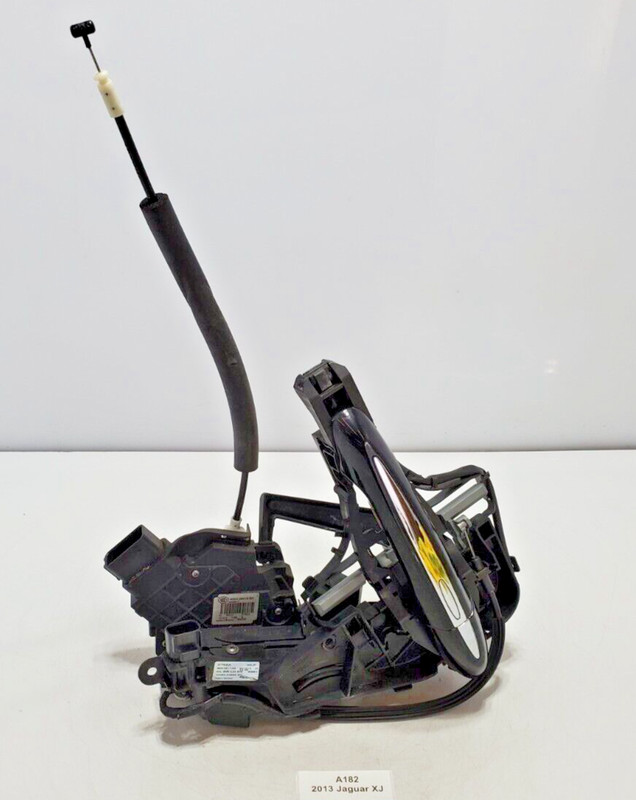 ✅ 10-19 OEM Jaguar XJ XJR Rear Left Driver Lock Latch Actuator W/ Handle Black