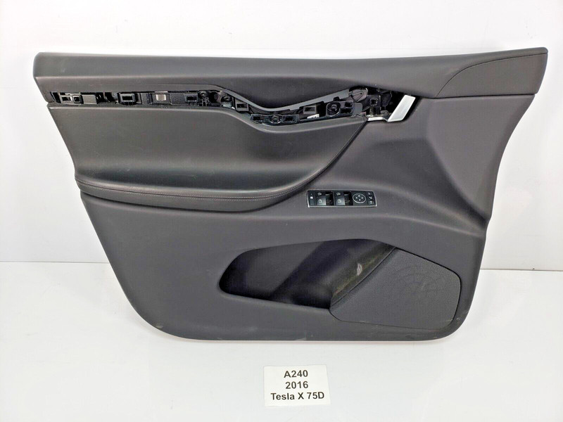 ✅2016-2020 OEM Tesla Model X Front Left Driver Side Door Panel Trim Card Assy