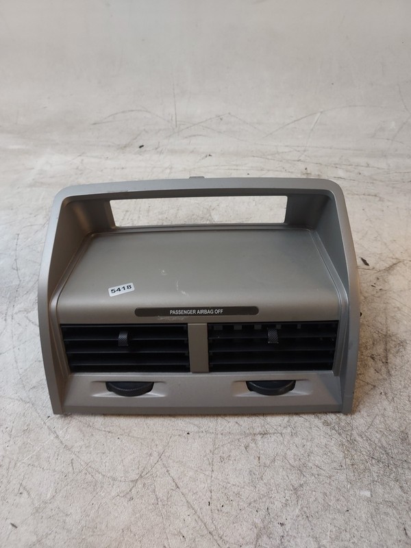 2008 2009 2010 2011 2012 FORD ESCAPE CENTER DASH AIR VENT BEZEL TRIM OEM SILVER