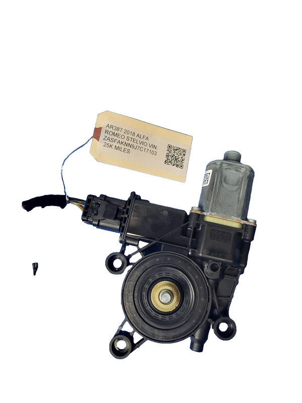 Used Oem Alfa Romeo Front Passenger Door Window Motor for 2017-2019 Stelvio