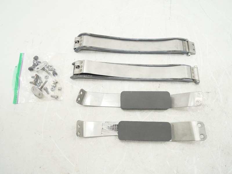 Used Fuel Gas Tank Mount Strap Bracket Set 2016-2021 McLaren 570S 11K0077CP OEM