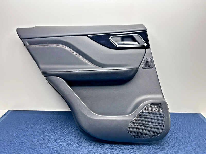 17-20 Jaguar X761 F-Pace Rear Left Driver Side Interior Door Card Panel Trim OEM