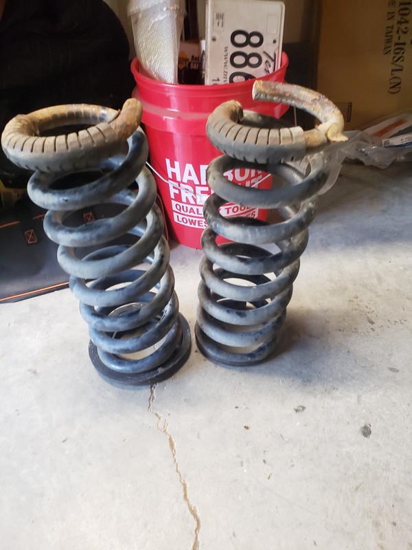 03-19 Chevrolet Express Van Front Coil Springs Pair OEM