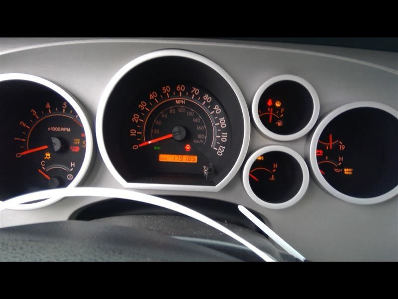 2008 Toyota Sequoia w Tow Package Speedometer Gauge Cluster Panel 179,285 miles
