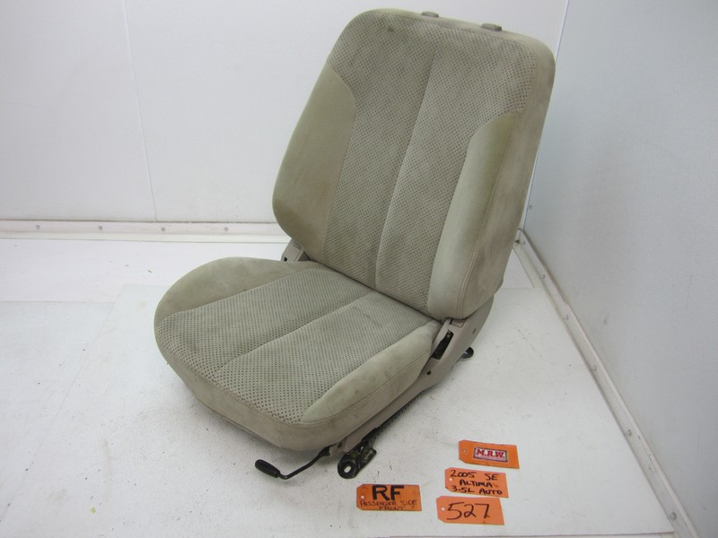 SEAT RIGHT PASSENGER SIDE FRONT MANUAL TAN CLOTH CAR RH for 05 06 NISSAN ALTIMA