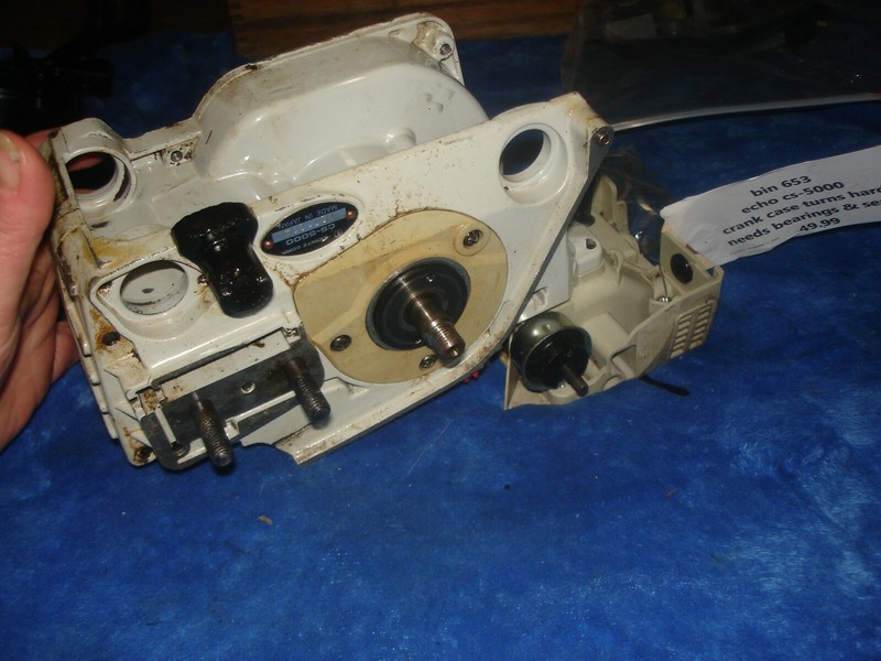 Echo cs-5000 crank casechainsaw partbin 653