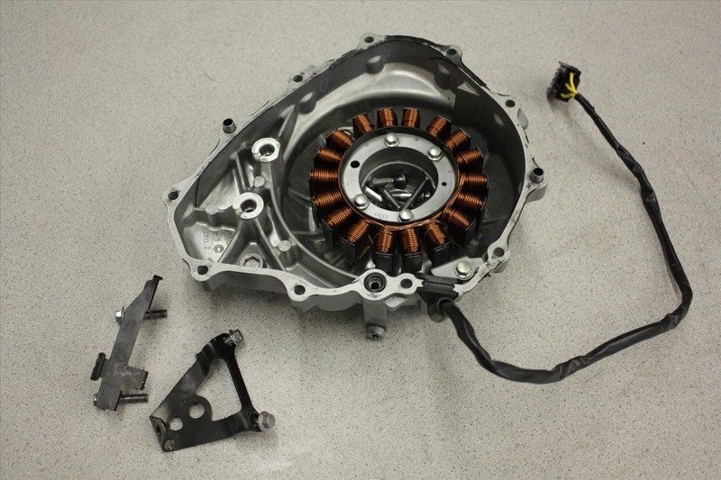2012 HONDA NC 700 X STATOR GENERATOR COIL SIDE ENGINE MOTOR COVER OEM NC700 12