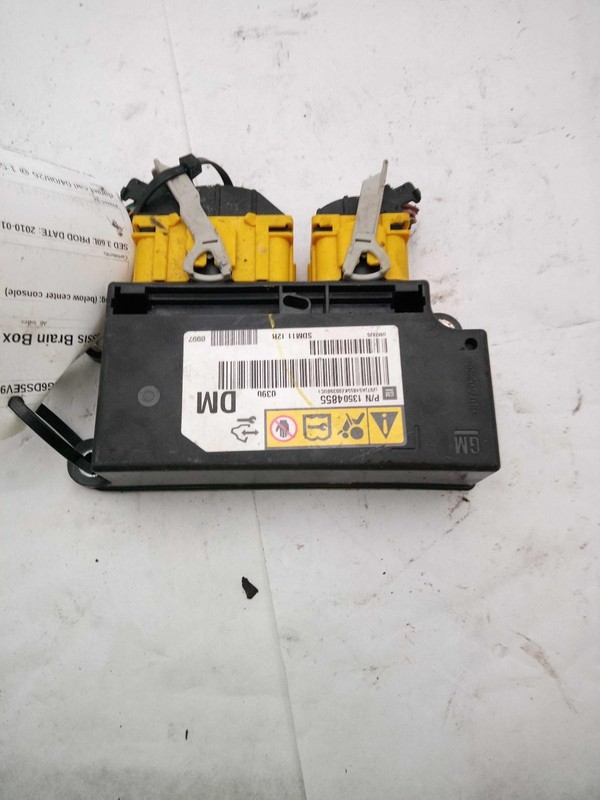 Used Air Bag Module fits: 2010 Cadillac Cts Air Bag below center console Grade B