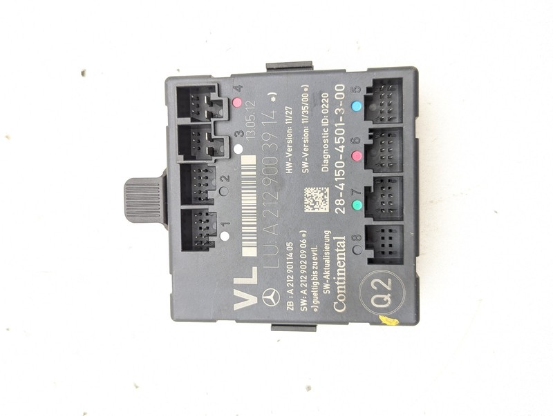 08-18 Mercedes W212 E400 C300 Front Left Side Door Control Module 2129003914 OEM