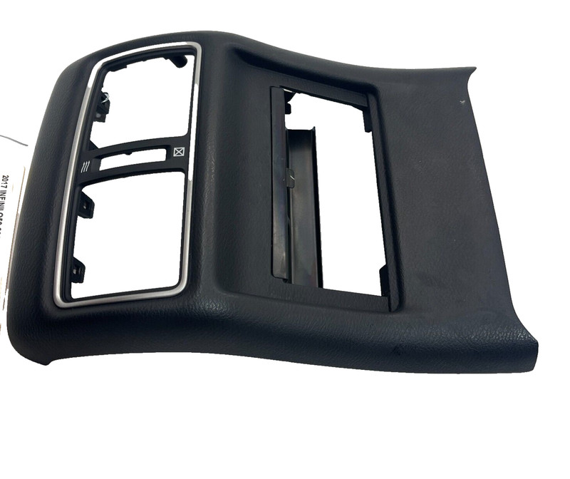 2014 - 2018 INFINITI Q50 CENTER CONSOLE REAR END TRIM PANEL OEM