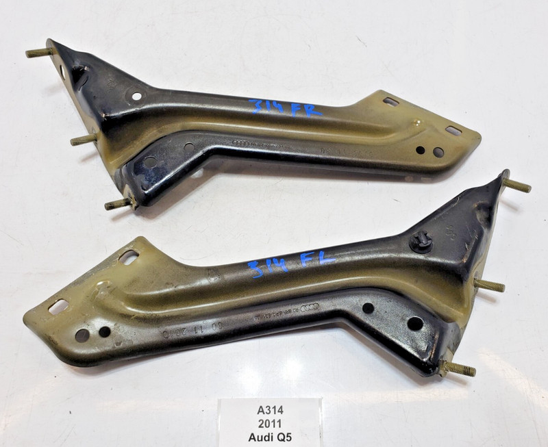 ✅ 2009-2017 OEM Audi Q5 SQ5 Front Left Right Fender Support Mount Bracket SET