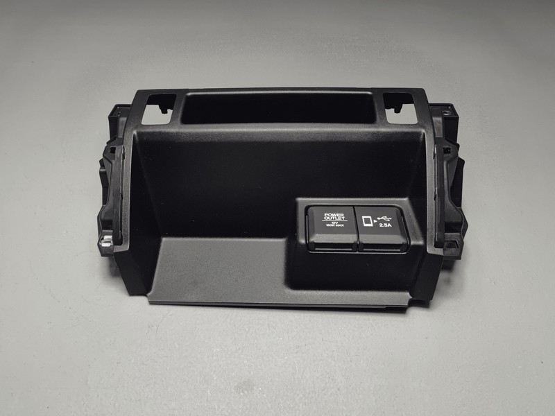 2021-2022 HONDA PILOT DASH CENTER LOWER TRIM COVER PANEL W/ POWER OUTLET OEM