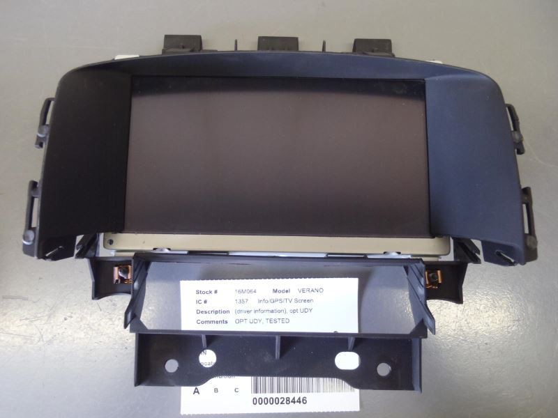 Information Display Screen Unit 22851302 Fits 2012-2016 Buick Verano 70004