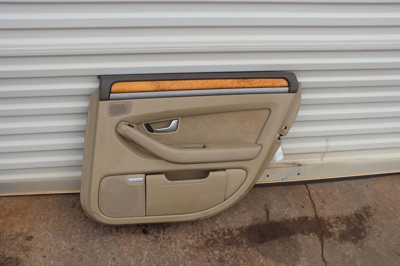2004-2006 AUDI A8 REAR RIGHT PASSENGER SIDE DOOR INNER TRIM PANEL COVER OEM