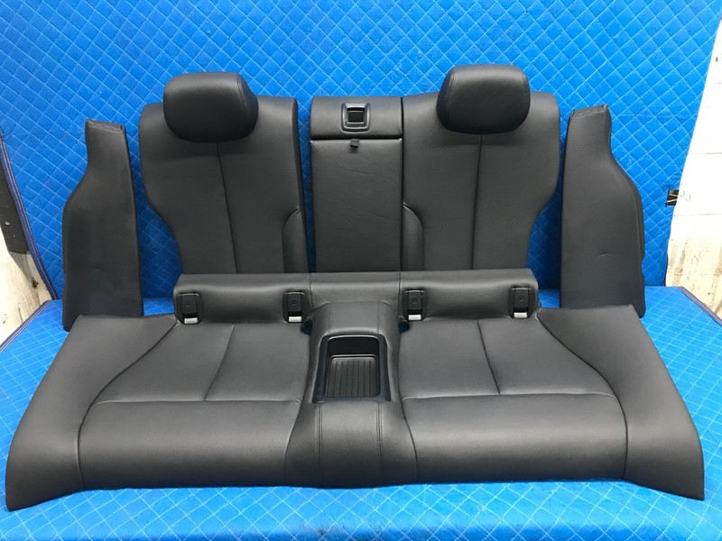 2015 BMW 435i REAR SEAT LOWER UPPER BOTTOM CUSHION BENCH OEM