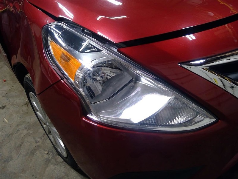 Passenger Right Headlight Sedan Fits 15-19 VERSA 1760312