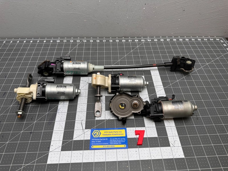 06-13 Lexus IS FRONT RIGHT PASSENGER SEAT MOTOR SET OF 4 OEM