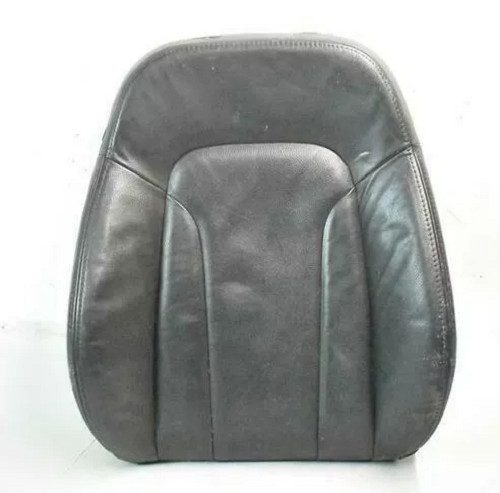 07-15 Audi Q7 Front Right Passenger Side Upper Seat Cushion Leather Black OEM