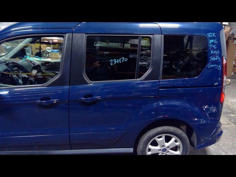 Driver Rear Side Door With Window 104.80" Wb Fits 14-18 TRANSIT CONNECT 1121383