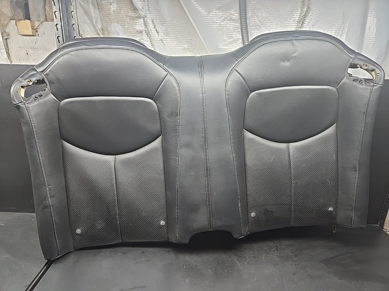 INFINITI G37 Q60 2009-15CONVERTIBLE REAR BACK SEATS SEAT BLACK OEM