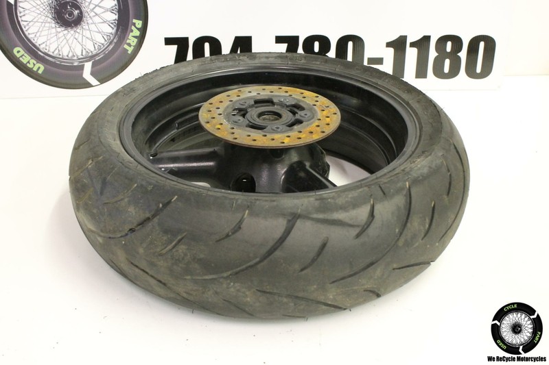 2000 Suzuki GSXR600 REAR WHEEL BACK RIM W TIRE GSXR 600 00