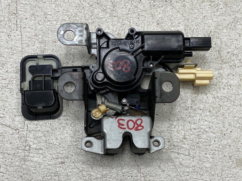 2006-2008 MAZDA MIATA MX-5 NC REAR SAFETY TRUNK LOCK LATCH ACTUATOR OEM LOT803