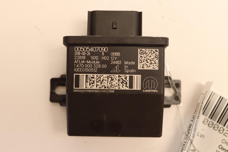 2018-2021 ALFA ROMEO STELVIO FRONT ADAPTIVE HEADLIGHT LIGHTING LEVEL MODULE OEM