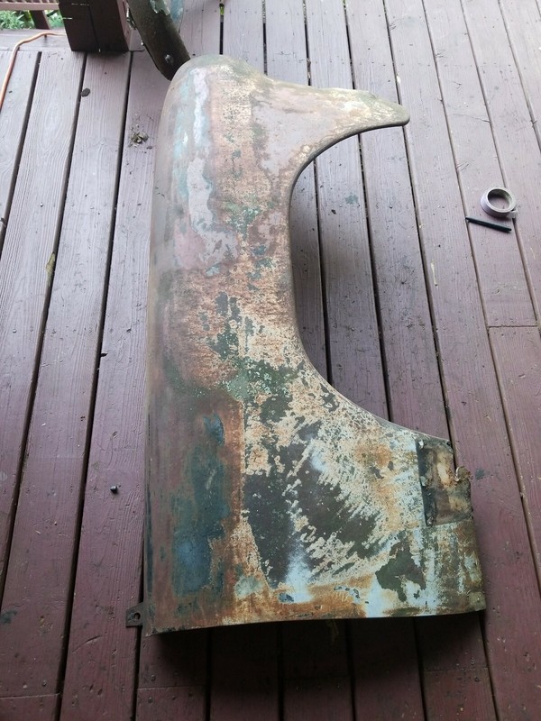1950 Chevrolet belair bel air front fender RH passenger 2 door (pickup only!!)