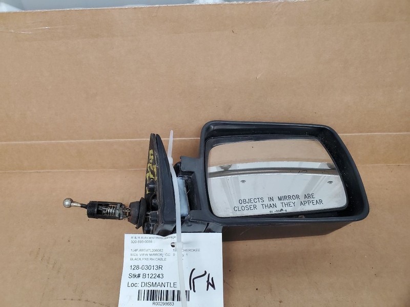 Passenger Side View Mirror Cable Painted LHD Fits 84-96 CHEROKEE 298683