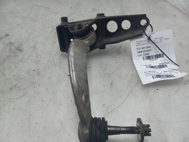 07-17 LEXUS LS460 FRONT PASSENGER RIGHT UPPER CONTROL ARM