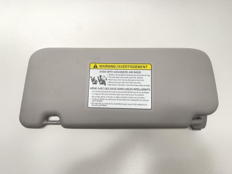2018-2020 HYUNDAI KONA RIGHT SUN VISOR GRAY TC:TRY 53312