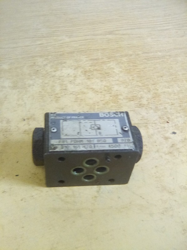 Bosch FB1-PDHM-101-B50 Valve 4500PSI