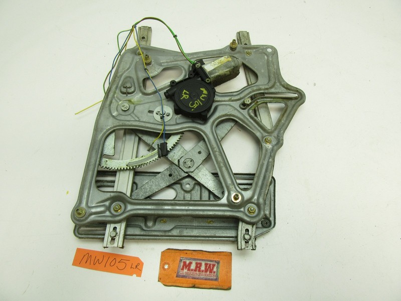 WINDOW MOTOR REGULATOR QUARTER GLASS REAR BACK SIDE L 86-94 SAAB 900 CONVERTIBLE