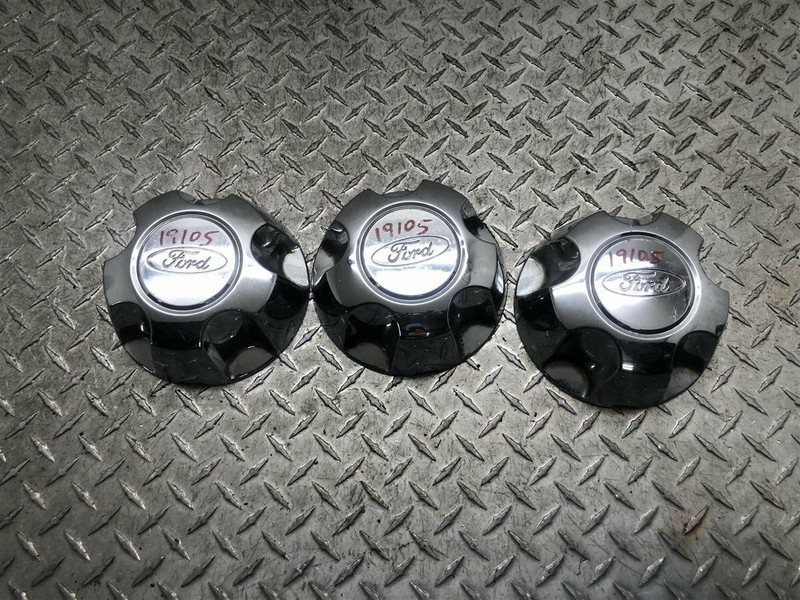 1998-2013 FORD RANGER & EXPLORER WHEEL CENTER CAPSSET OF 3 OEM YL24-1A096-DB