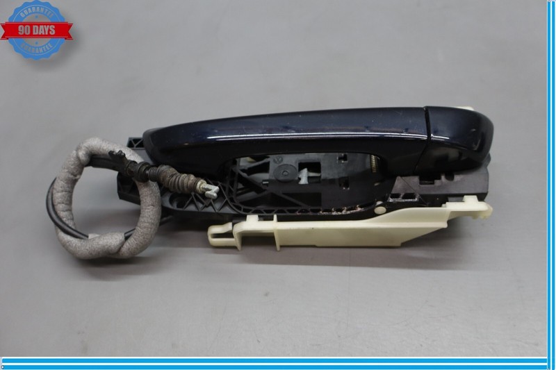 11-18 Porsche Cayenne 958 Rear Left Driver Side Exterior Door Handle Blue Oem
