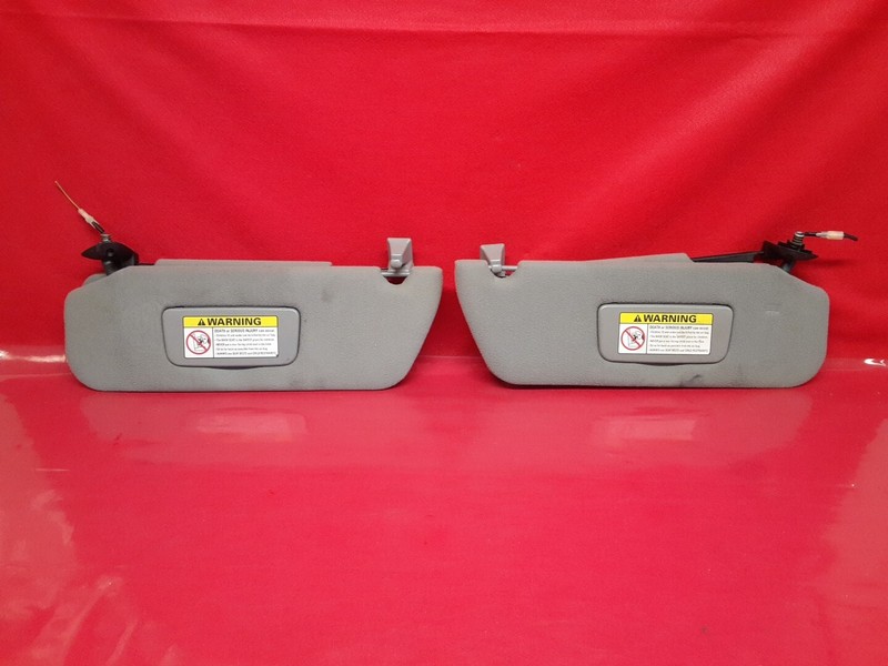 1995-2001 Ford Explorer LH / RH/Driver / Passenger Sun Visor Set Gray