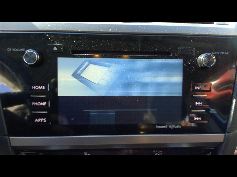 2015 Subaru Legacy NON-NAV 86201AL64A Display Screen Menu Info Media Center Oem