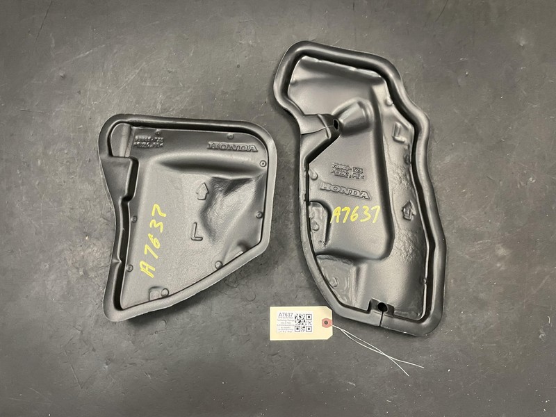 2PC Rear Left Door Inner Barrier Cover 2018 Acura MDX 72863-TZ5-A01 2014 - 2020