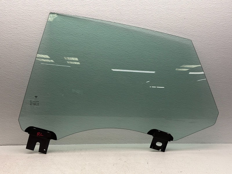 2012-2020 TESLA MODEL S REAR LEFT DRIVER SIDE DOOR WINDOW GLASS OEM