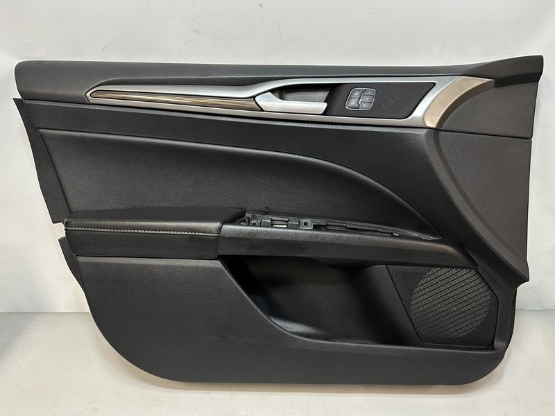🟢 2013-20 Ford Fusion Front Driver Side Door Panel W/Lock Switch OEM Fomoco