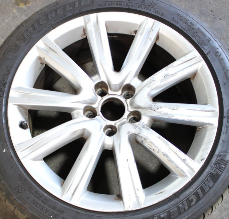18" x 8" Silver Alloy Factory OEM Wheel Rim 2012-2018 Audi A6 S6 No Tire 4