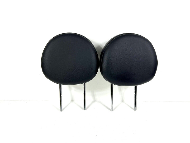 2011-2015 Mini Cooper S R56 Leather Seat Headrests Left & Right Black OEM