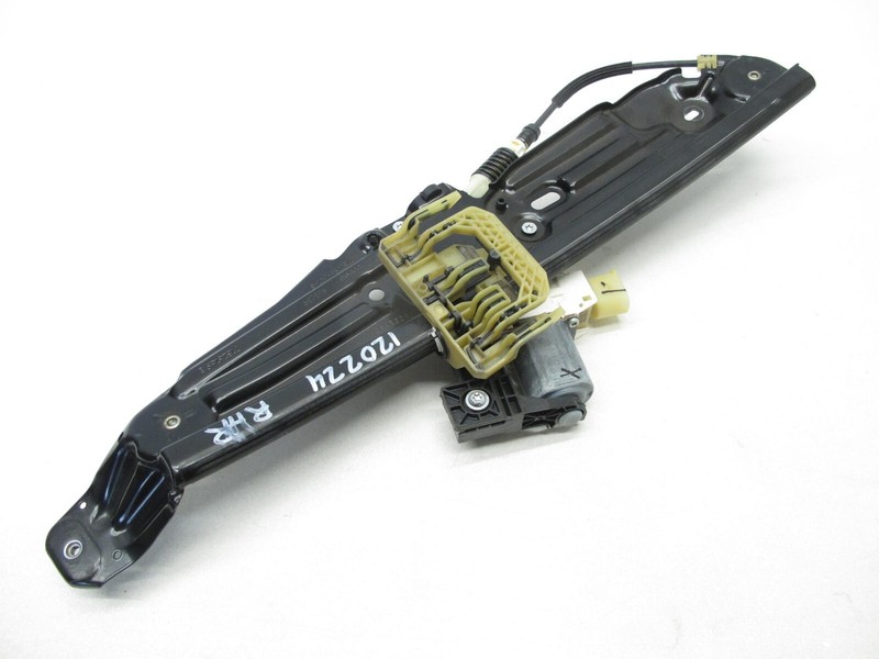 09-15 BMW F01 F02 740i 750i WINDOW REGULATOR RIGHT PASSENGER REAR OEM 120224