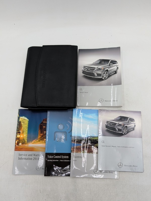 2014 Mercedes GL-Class GL450 Owner's Operator Manual Book With Case